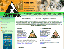 Tablet Screenshot of anitera.cz